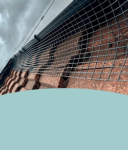 Image of solar panel bird proofing
