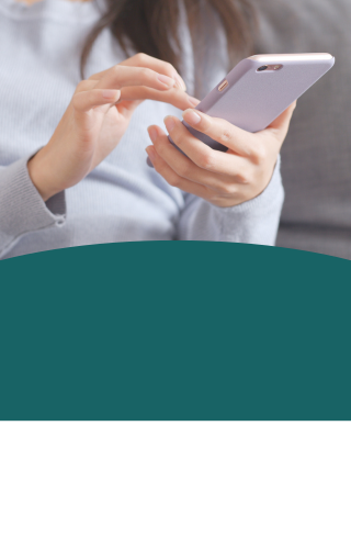 Image of a person using a mobile phone