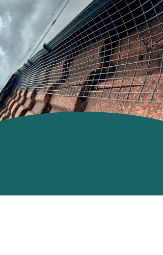 Image of solar panel bird proofing